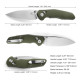 Bestech Knives Ronan B-Lock OD Green