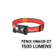 Linterna Frontal Fenix HM65R-DT Negra 1500 Lumens Recargable