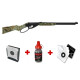 Pack Daisy 1999 Lever Action A/Weather Camuflaje 4,5 mm + Biberón 1500 Bolas + 100 Dianas + Tragabalines