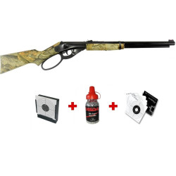 Pack GAMO Hunter 440 5.5mm: Carabina + visor + balines + dianas