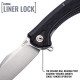 CJRB Barranca Linerlock Black