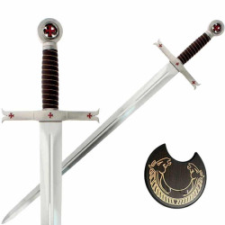 Espada Templaria Jacques de Molay 78 cm