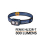 Linterna Frontal Fenix HL32R-T Azul 800 Lúmenes Recargable