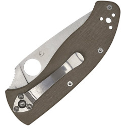 Spyderco Tenacious Linerlock Brown G10 Lisa