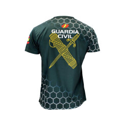 Camiseta Immortal Warrior Sublimación Guardia Civil Verde