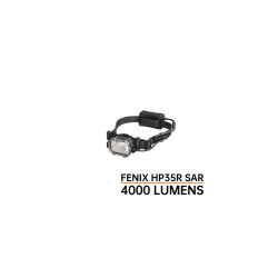 Linterna Frontal Fenix HP35R SAR 4.000 Lumens Recargable