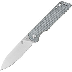 QSP Parrot Linerlock G10 Denim Micarta QS102F2