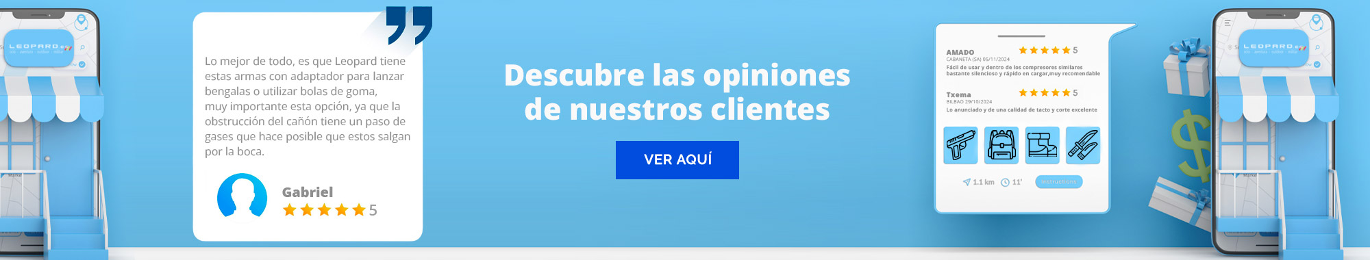 Opiniones clientes